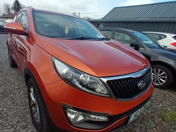 Kia Sportage SUV, Diesel, 2014, Orange