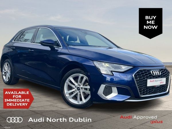 Audi A3 Hatchback, Petrol, 2023, Blue