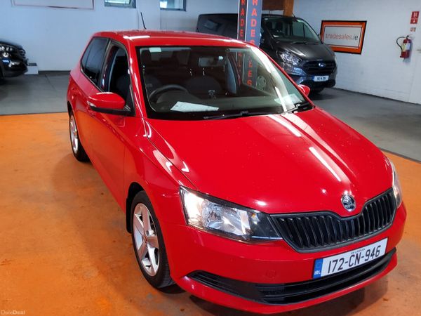Skoda Fabia Hatchback, Petrol, 2017, Red