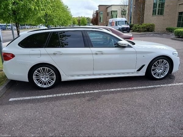 BMW 5-Series Estate, Diesel, 2017, White