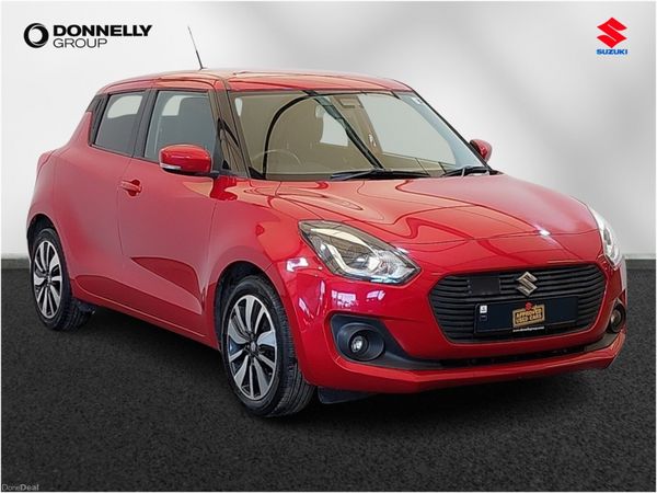 Suzuki Swift Hatchback, Petrol, 2019, Red
