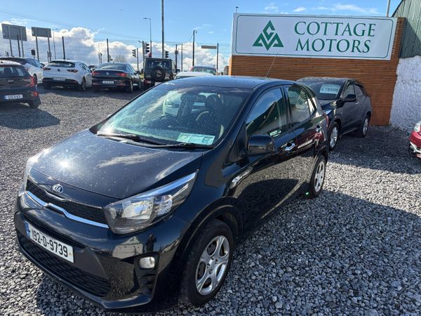 Kia Picanto Hatchback, Petrol, 2019, Black