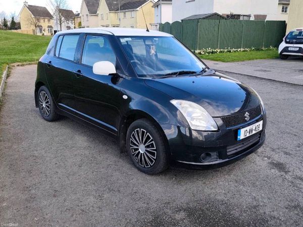 Suzuki Swift Hatchback, Petrol, 2010, Black