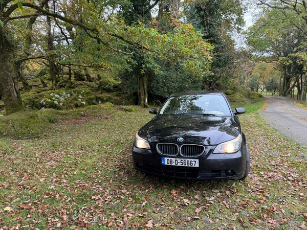 BMW 5-Series Saloon, Diesel, 2008, Black