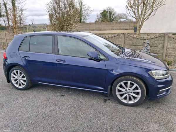 Volkswagen Golf Estate, Diesel, 2018, Blue