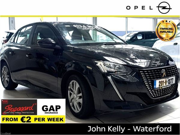 Peugeot 208 Hatchback, Petrol, 2020, Black