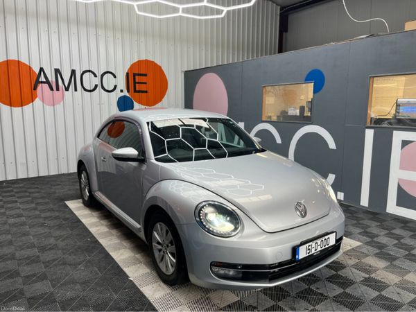 Volkswagen Beetle Hatchback, Petrol, 2015, Silver