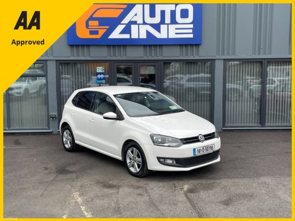 Volkswagen Polo Hatchback, Petrol, 2014, White