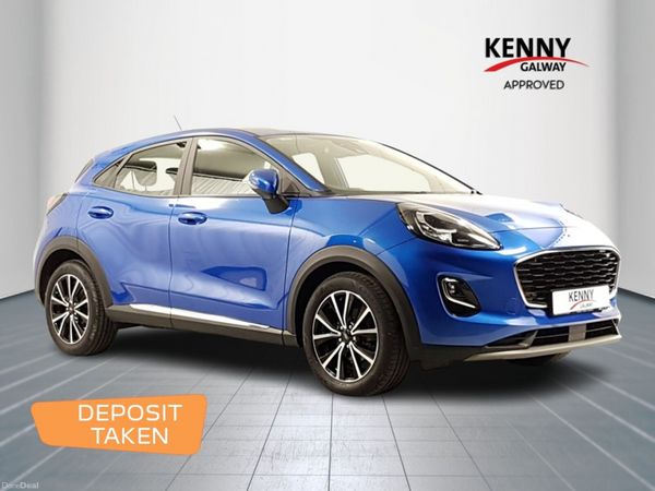 Ford Puma MPV, Petrol Hybrid, 2022, Blue