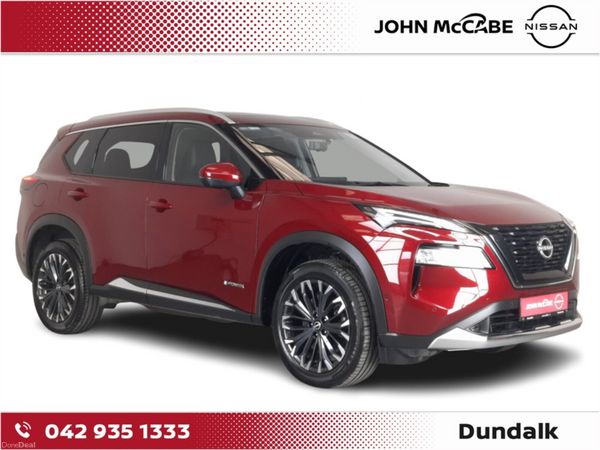 Nissan X-Trail MPV, Petrol Hybrid, 2025, Red