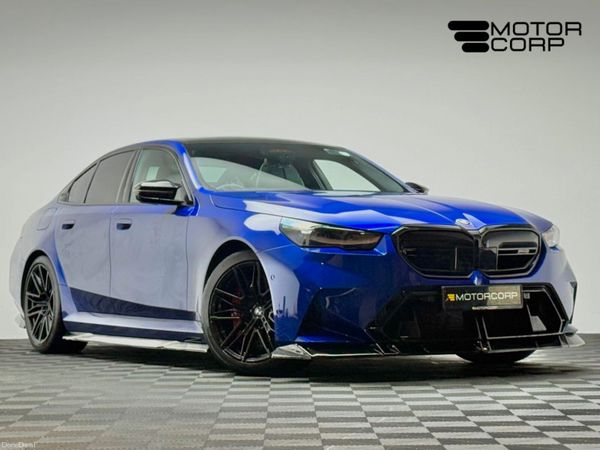 BMW M5 Saloon, Petrol Plug-in Hybrid, 2025, Blue