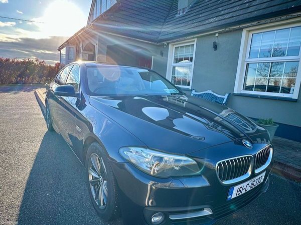 BMW 5-Series Saloon, Diesel, 2015, Blue