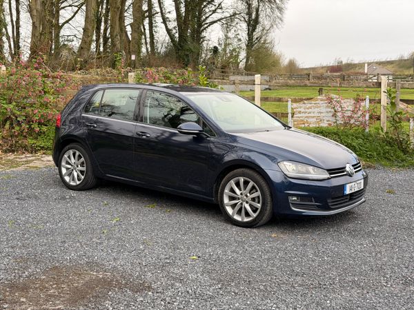 Volkswagen Golf Hatchback, Petrol, 2014, Blue
