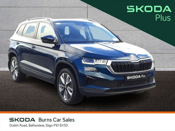 Skoda Karoq Estate, Petrol, 2023, Blue