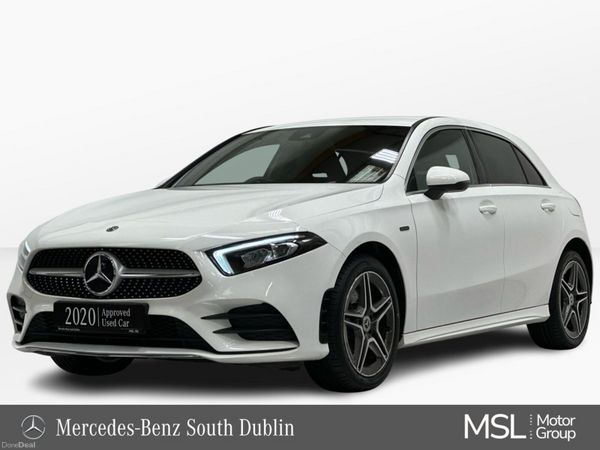 Mercedes-Benz A-Class Hatchback, Petrol Plug-in Hybrid, 2020, White