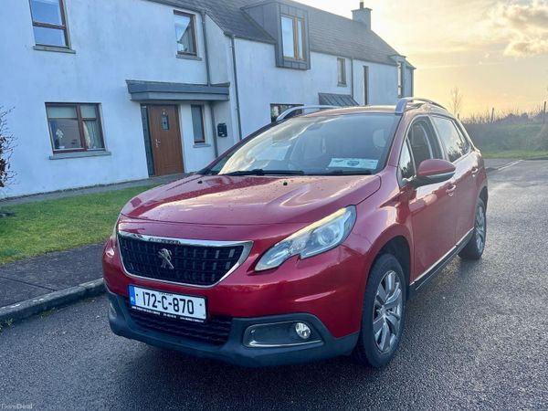 Peugeot 2008 Estate, Diesel, 2017, Red