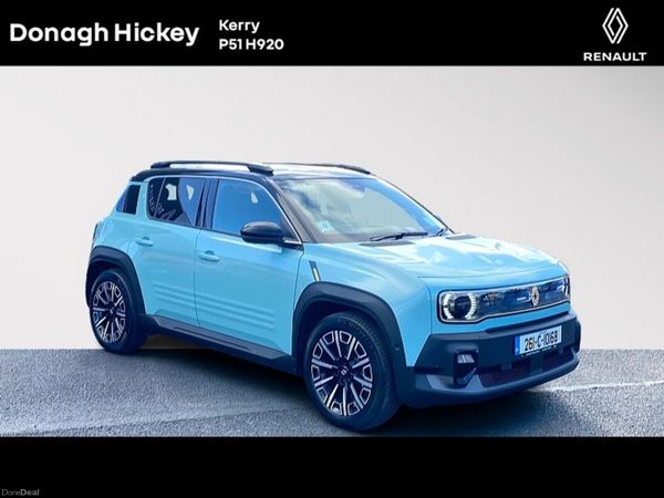 Renault 4 SUV, Electric, 2026, Green