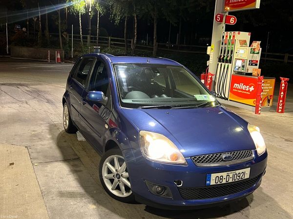 Ford Fiesta Hatchback, Petrol, 2008, Blue