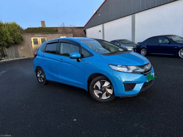 Honda Fit Hatchback, Petrol Hybrid, 2014, Blue