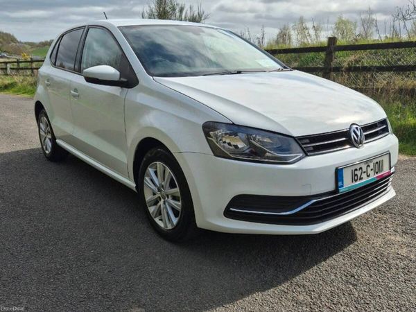 Volkswagen Polo Hatchback, Petrol, 2016, White