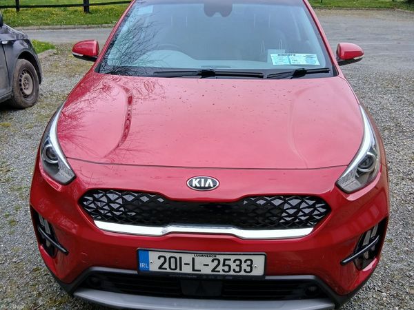 Kia Niro SUV, Petrol Plug-in Hybrid, 2020, Red
