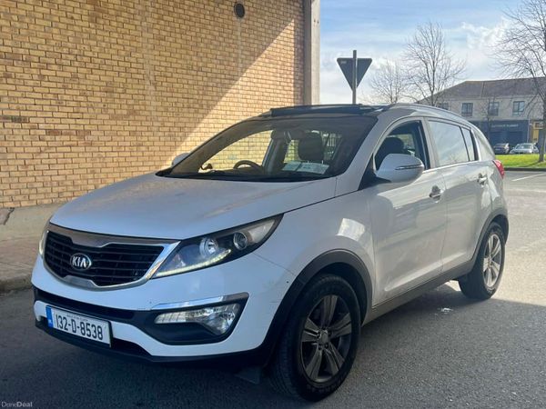 Kia Sportage SUV, Diesel, 2013, White