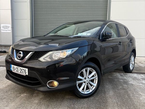 Nissan Qashqai Hatchback, Diesel, 2015, Black