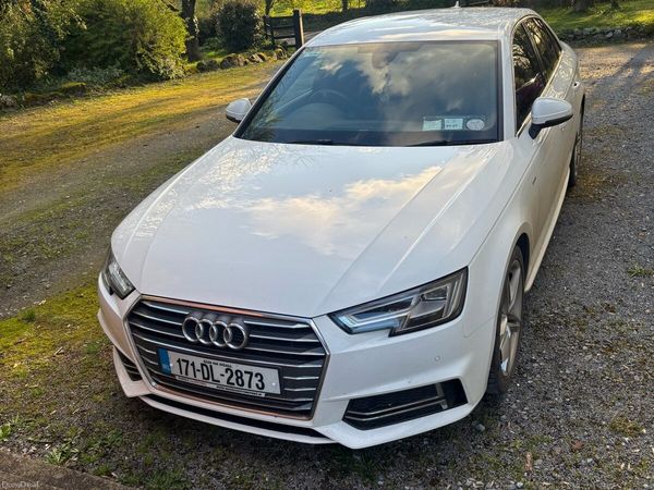 Audi A4 Saloon, Diesel, 2017, White