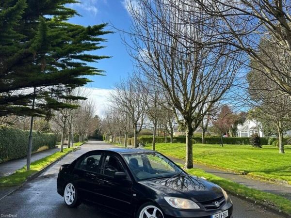 Honda Civic Saloon, Petrol, 2005, Black