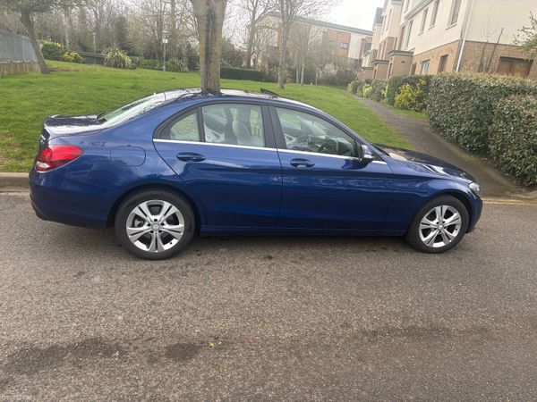 Mercedes-Benz C-Class Saloon, Diesel, 2016, Blue