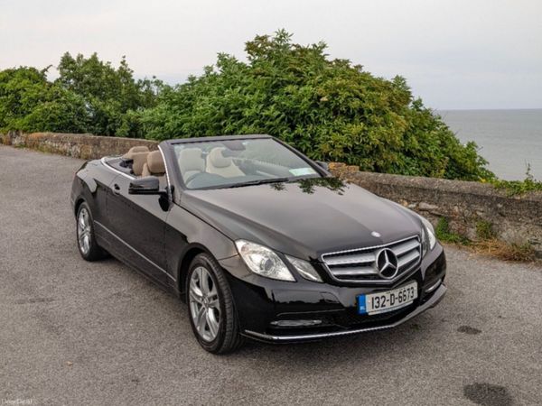 Mercedes-Benz E-Class Convertible, Diesel, 2013, Black