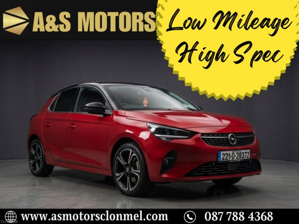 Opel Corsa Hatchback, Petrol, 2022, Red