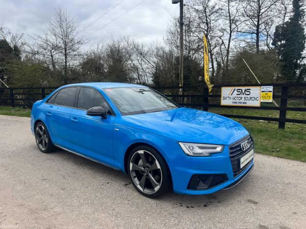 Audi A4 Saloon, Diesel, 2019, Blue