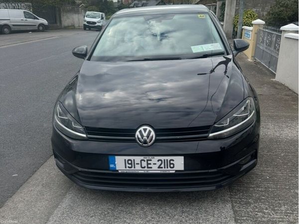 Volkswagen Golf Hatchback, Diesel, 2019, Black