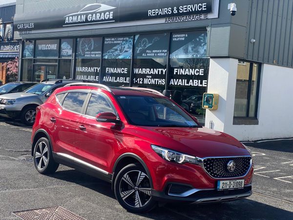 MG ZS Hatchback, Electric, 2021, Red