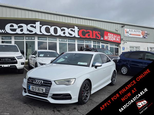Audi S3 Saloon, Petrol, 2015, White