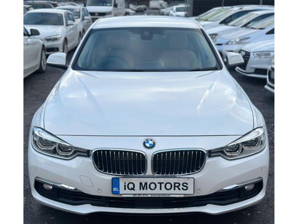 BMW 3-Series Saloon, Diesel Plug-in Hybrid, 2016, White