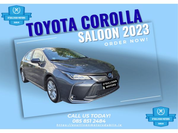 Toyota Corolla Saloon, Petrol Hybrid, 2023, Grey