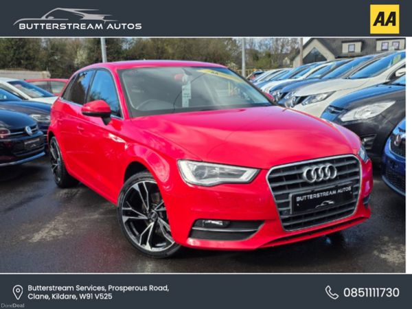 Audi A3 Hatchback, Petrol, 2013, Red
