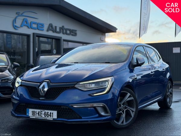 Renault Megane Hatchback, Petrol, 2018, Blue