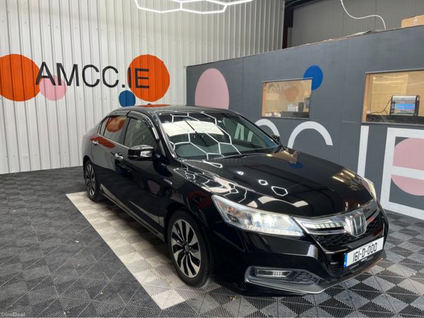 Honda Accord Estate, Petrol Hybrid, 2016, Black