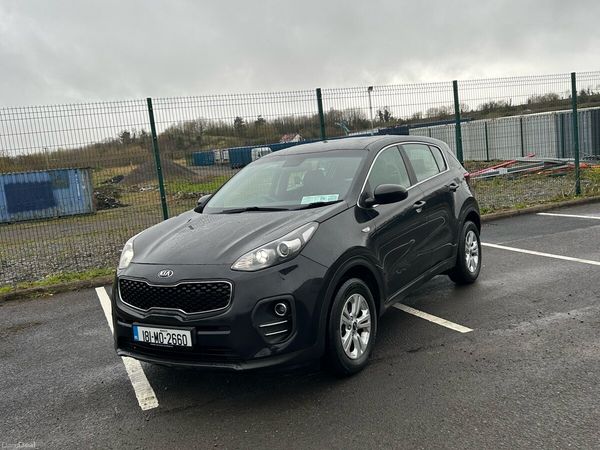 Kia Sportage SUV, Diesel, 2018, Black