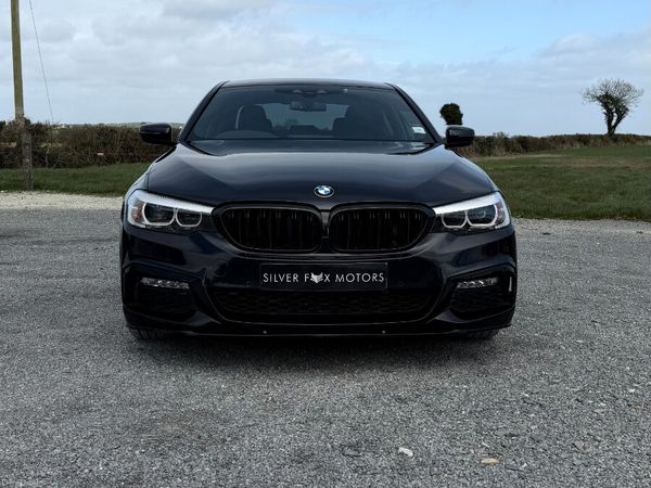 BMW 5-Series Saloon, Petrol Plug-in Hybrid, 2017, Black