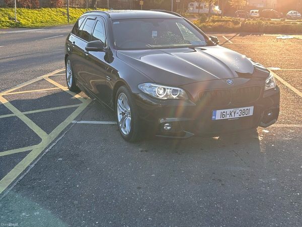 BMW 5-Series Estate, Diesel, 2016, Black