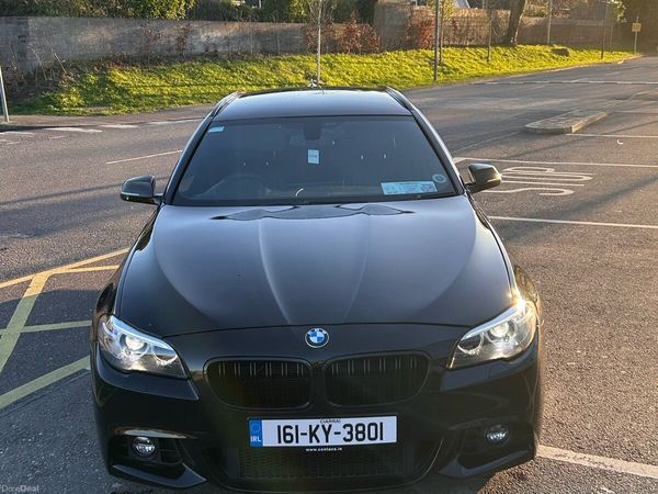 BMW 5-Series Estate, Diesel, 2016, Black