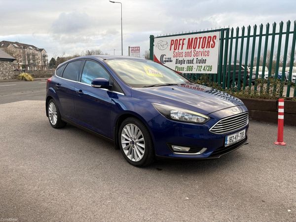 Ford Focus Hatchback, Diesel, 2018, Blue