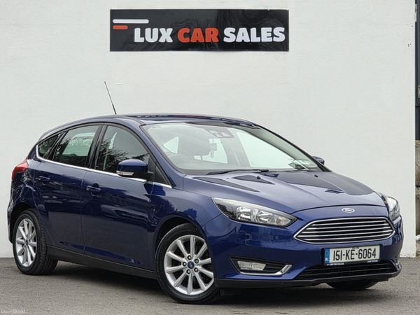 Ford Focus Hatchback, Petrol, 2015, Blue