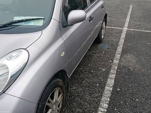 Nissan March Hatchback, Petrol, 2010, Silver