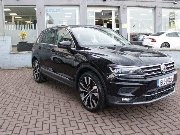 Volkswagen Tiguan MPV, Diesel, 2019, Black