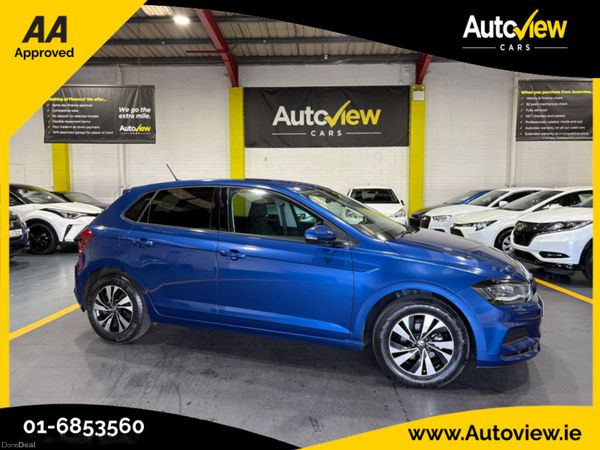 Volkswagen Polo Hatchback, Petrol, 2021, Blue